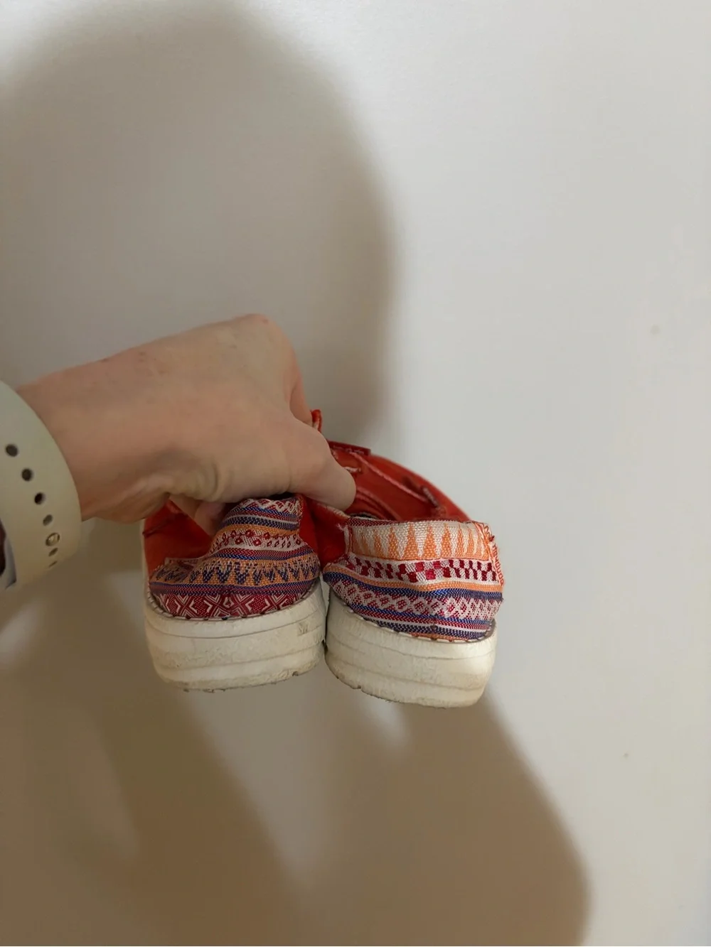 Kids Red Hey Dude Shoes